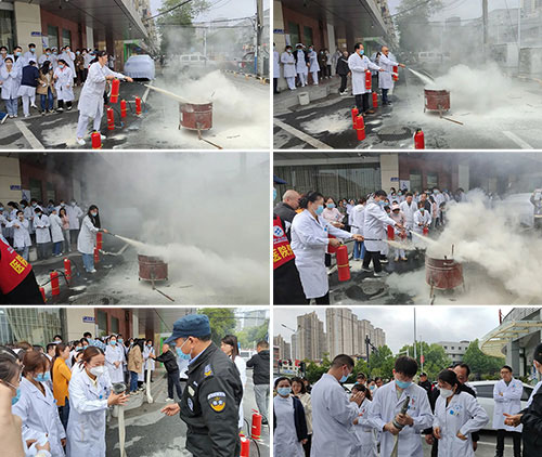 消除事故隱患 筑牢安全防線——我院開(kāi)展消防安全培訓(xùn)及演練