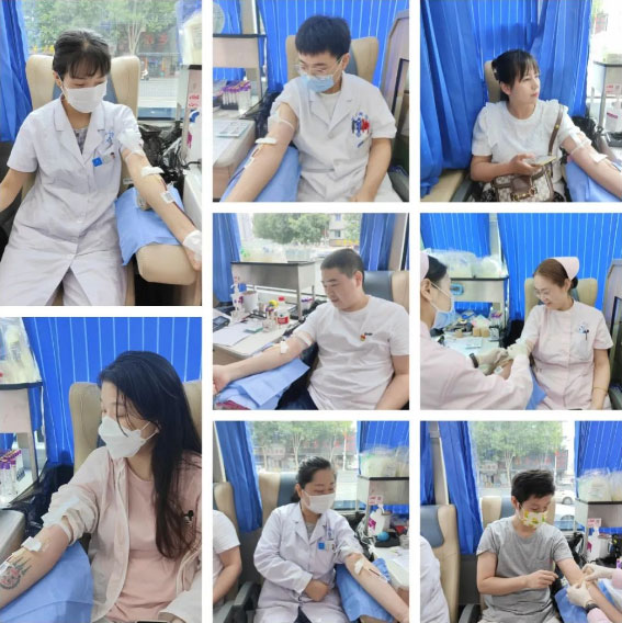 “醫(yī)”呼百應(yīng) 讓愛在血液中傳遞——合肥中山醫(yī)院開展無償獻(xiàn)血活動(dòng)