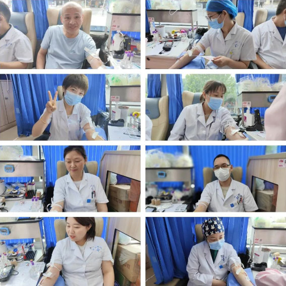 “醫(yī)”呼百應(yīng) 讓愛在血液中傳遞——合肥中山醫(yī)院開展無償獻(xiàn)血活動(dòng)