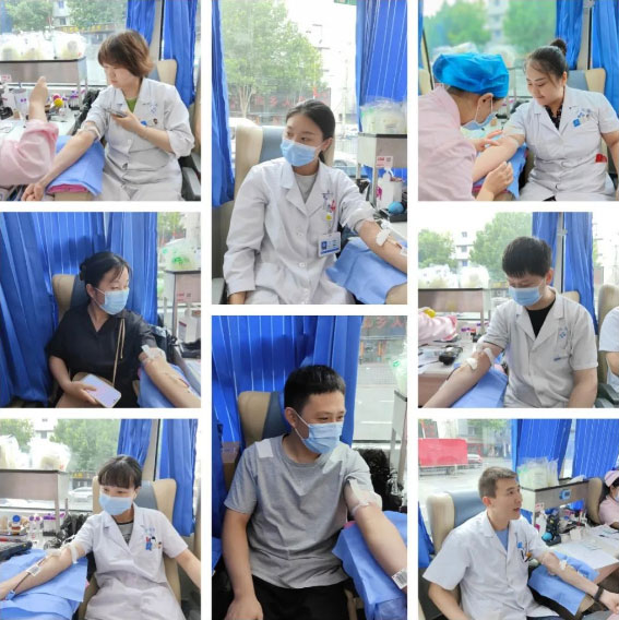 “醫(yī)”呼百應(yīng) 讓愛在血液中傳遞——合肥中山醫(yī)院開展無償獻(xiàn)血活動(dòng)